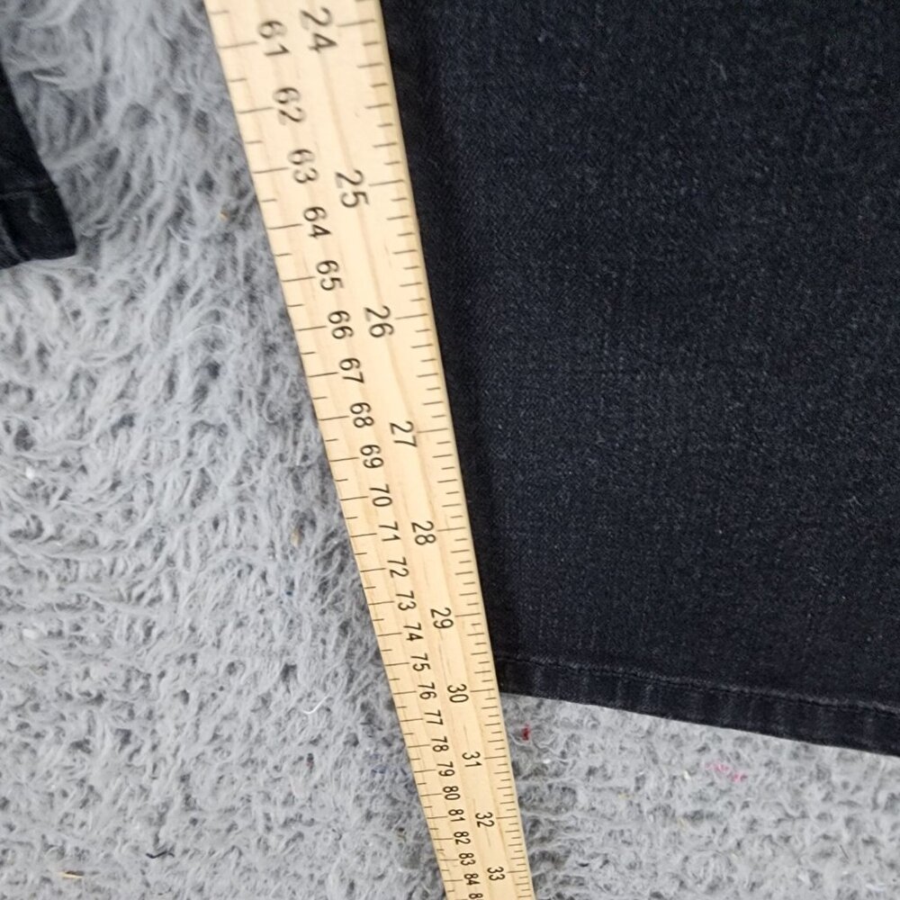Flag & Anthem Jeans Mens 32x32 Black Stretch Mid Rise Slim Straight *NWOT* - Picture 6 of 16